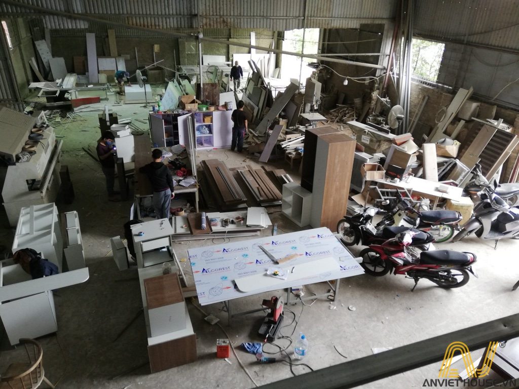 xưởng sản xuất đồ gỗ tại Hà Nội